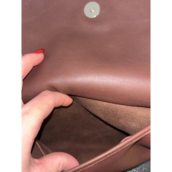 Coach Vintage Brown Leather Crossbody Bag - Picture 9 of 12